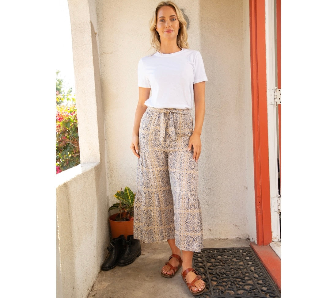 Loungewear Women’s Wide Leg Culottes 32208