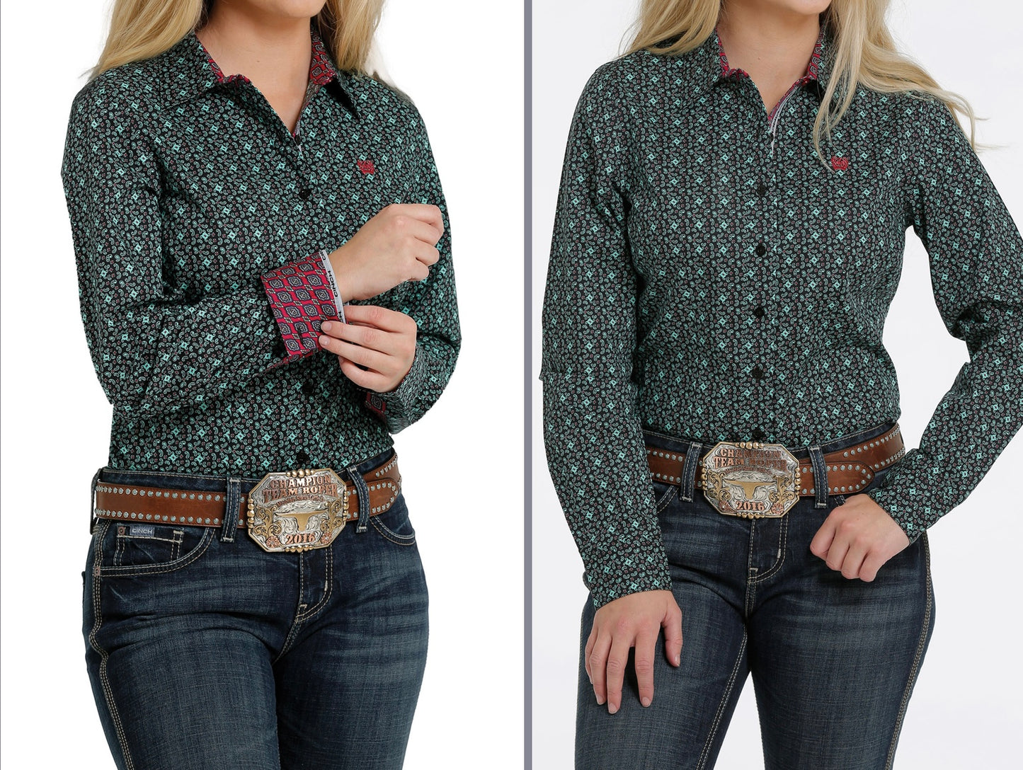 Shirts Women’s Cinch Button Up MSW9165016