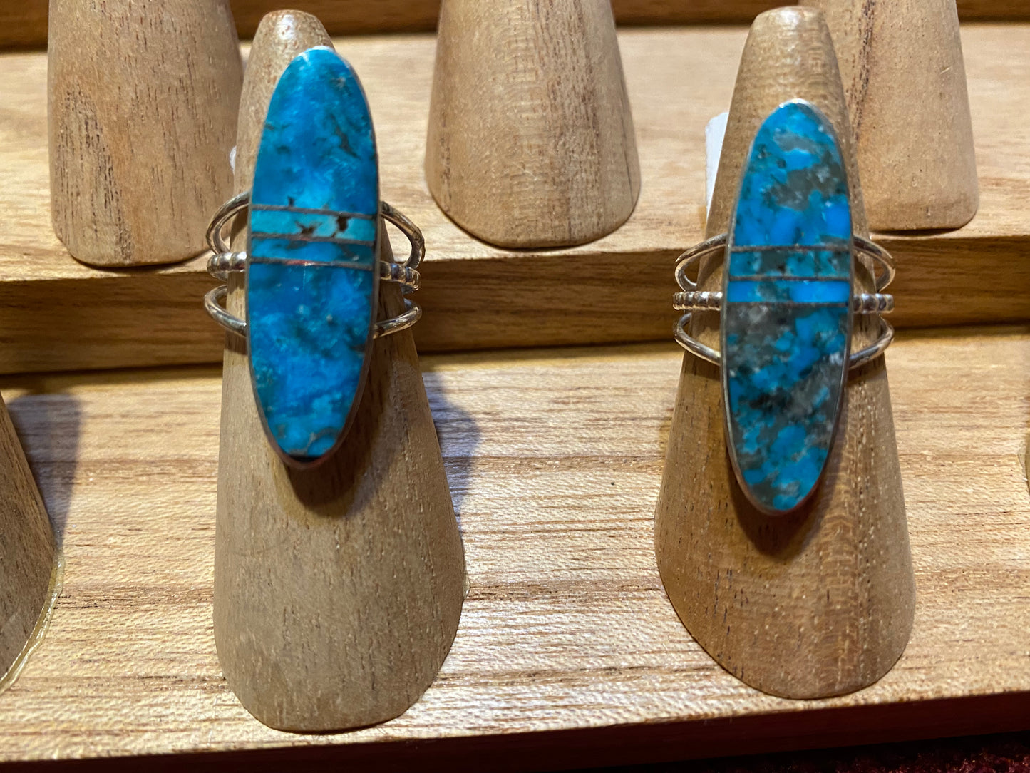 Rings Sterling Silver Kingman Long Oval Jewelry