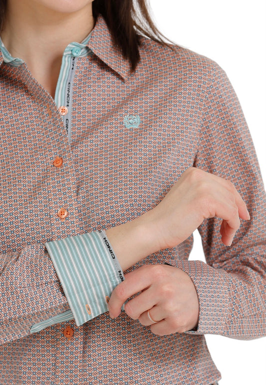 Shirt Women’s Cinch Long Sleeve MSW9165030