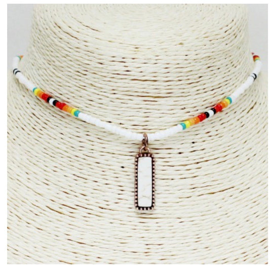 Beaded Choker Necklaces / beaded necklace