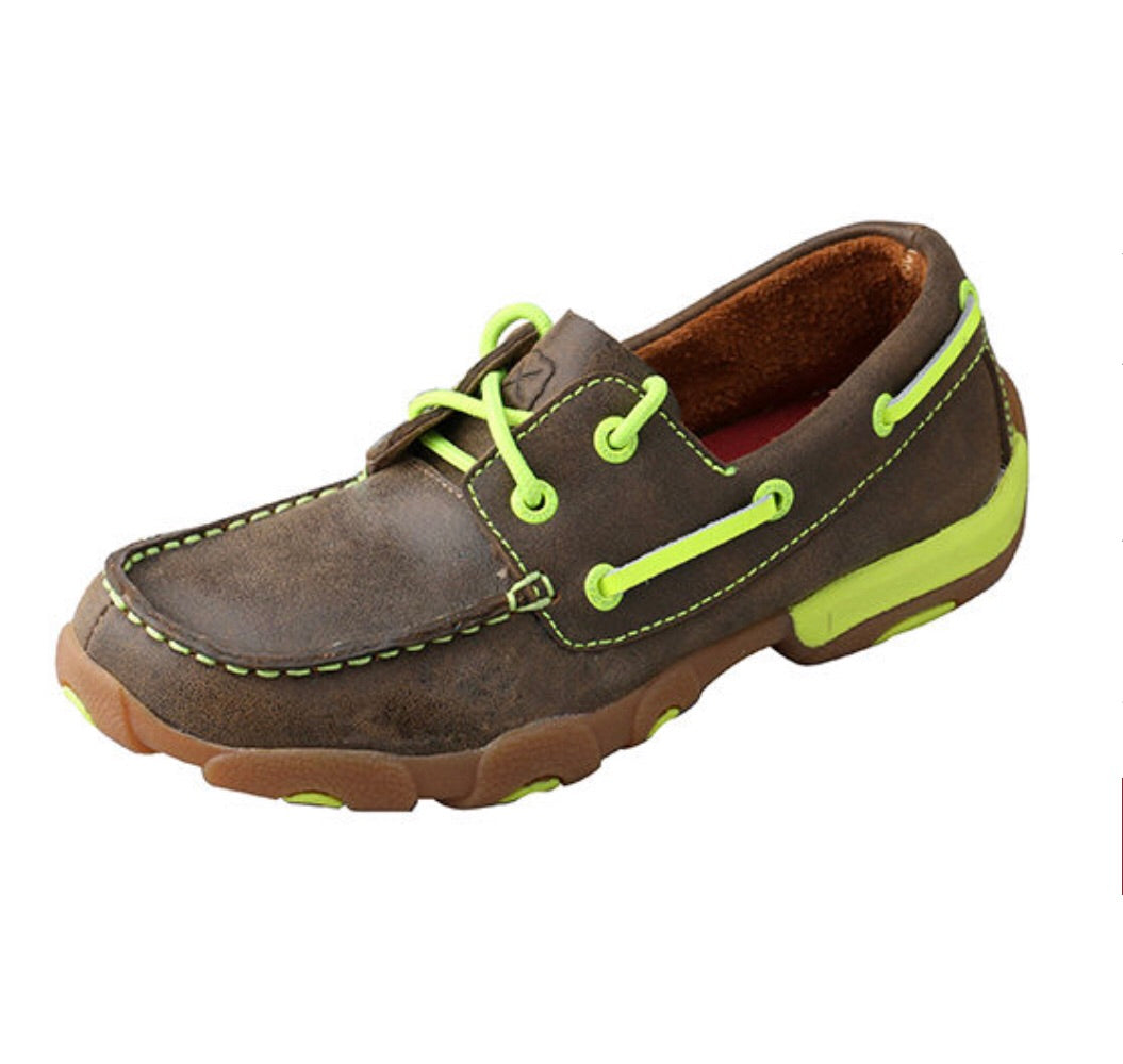 Shoes Kid’s Twisted X Neon yellow YDM0005