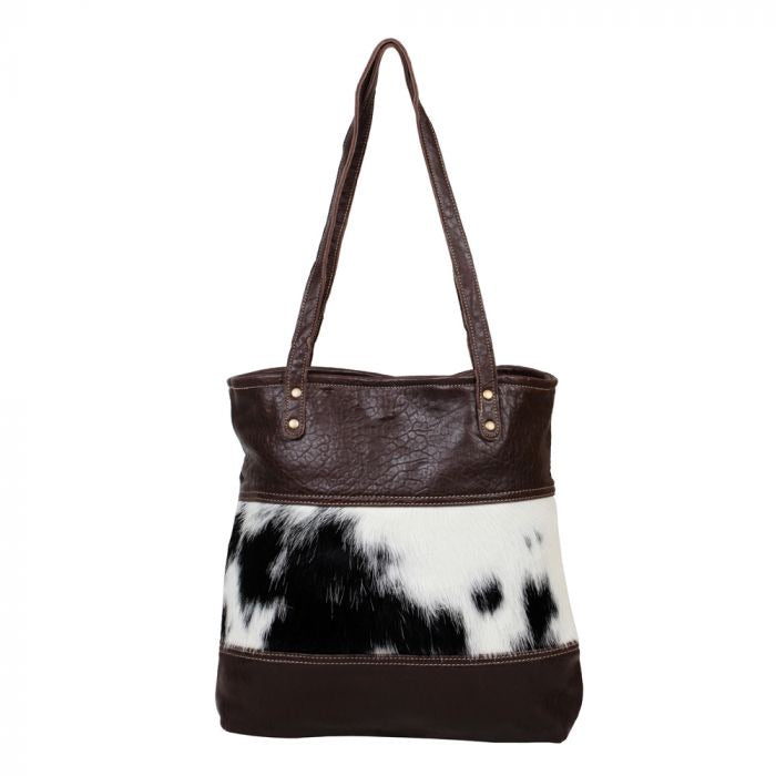 Purses Bags Myra Furred Leather & Hair On S-2604