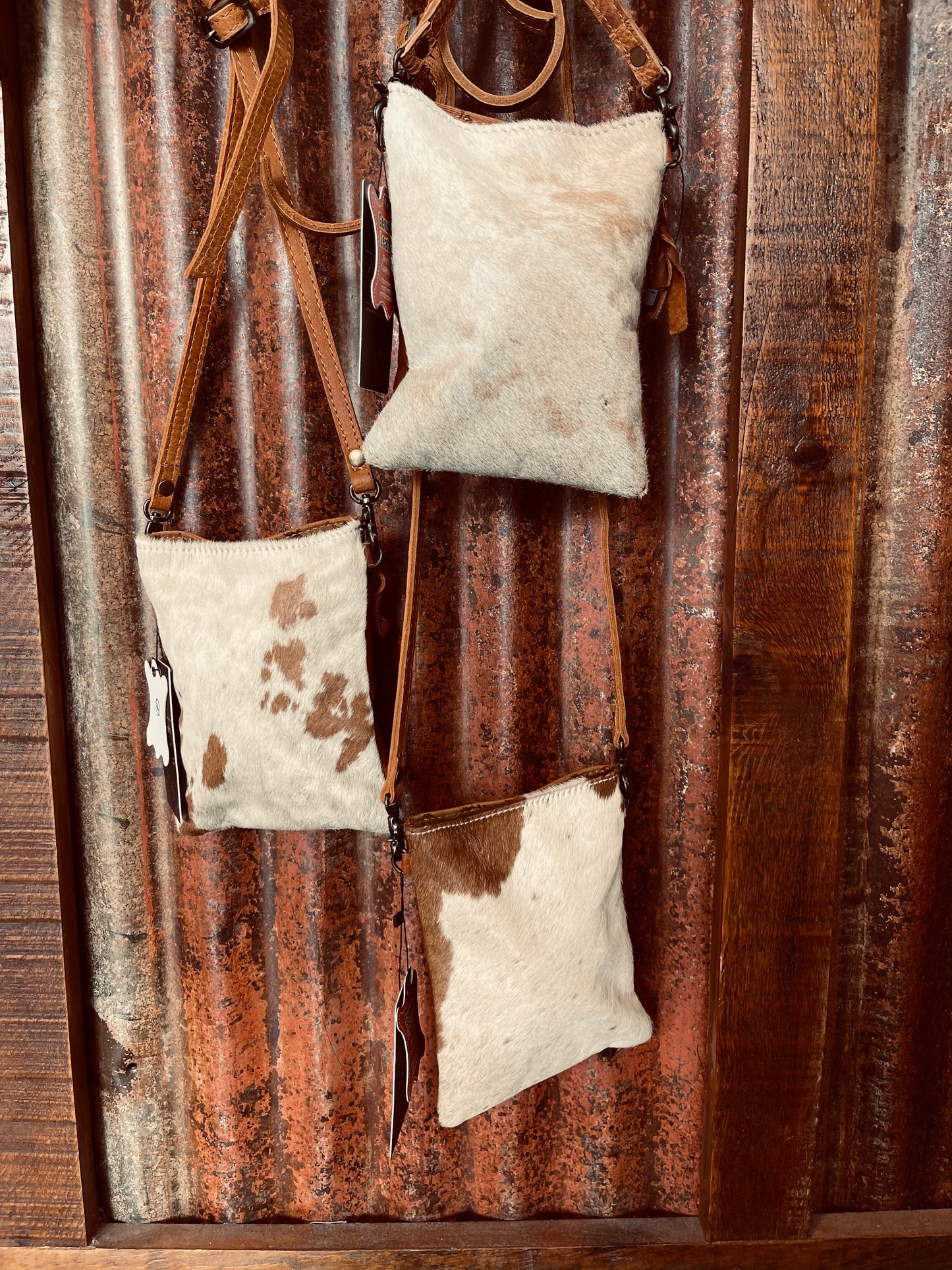 Purses American Darling Hide On Cross Body ADBGS153TAW