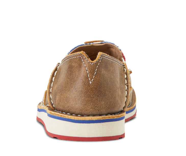 Shoes Women’s Ariat Cruiser Brown Bomber Distressed Flag 10040359