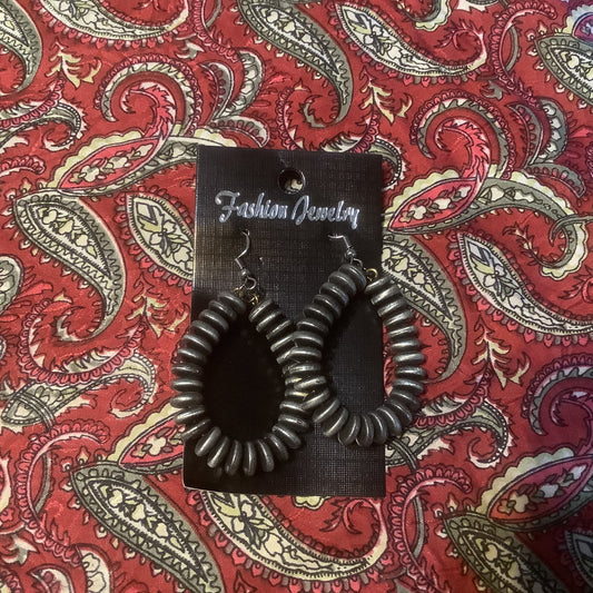 Jewelry Pewter Teardrop Earrings AER4670 ER191015-01