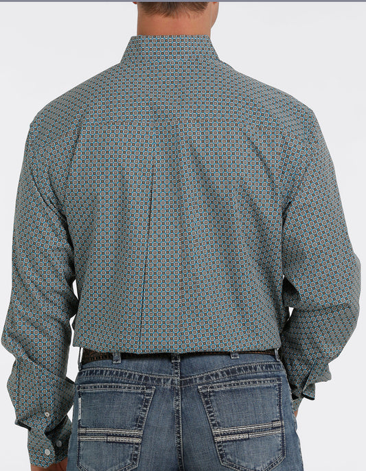 Shirts Men's Cinch Blue MTW1105379