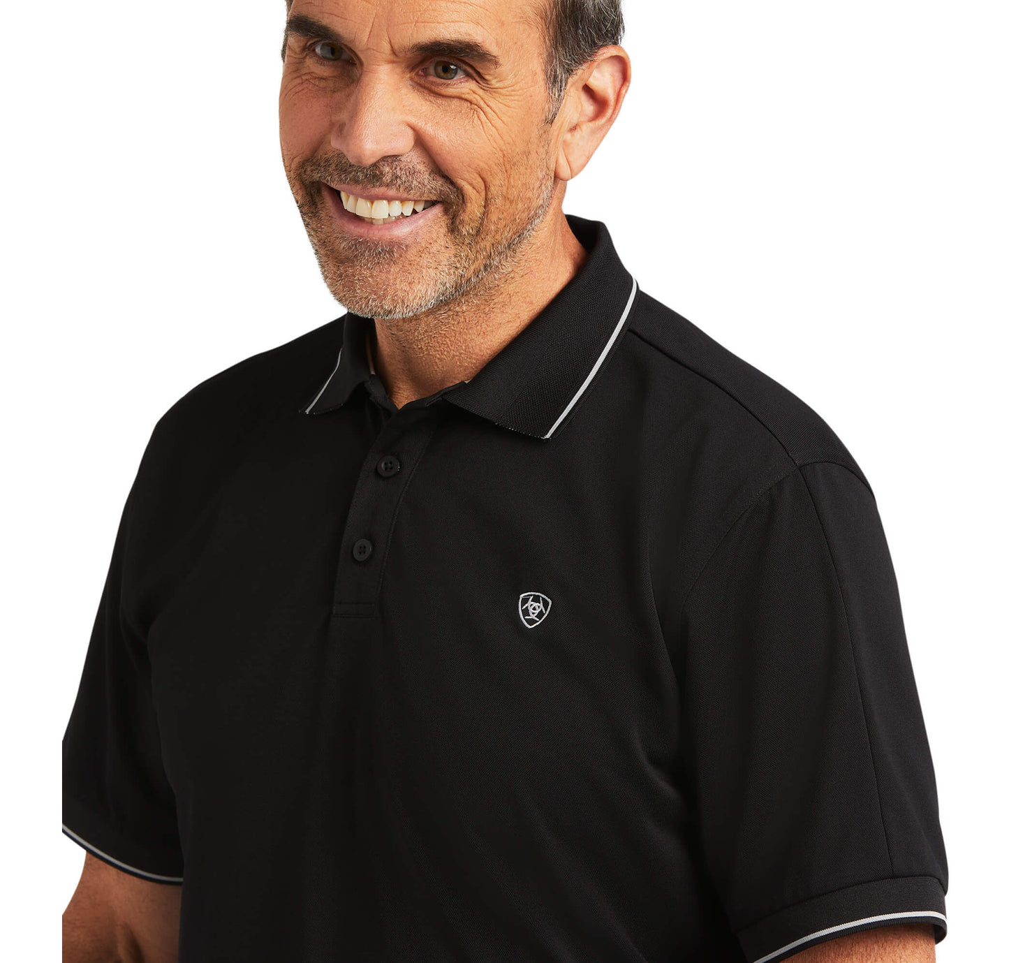 Shirts Men’s Ariat Logo Fitted Polo 10039797