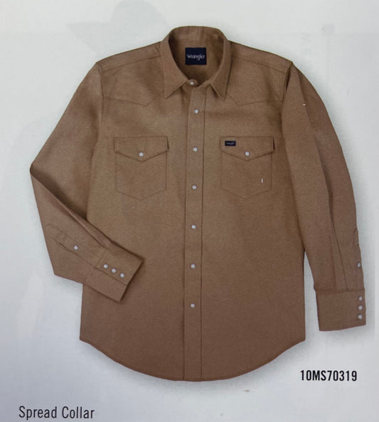 Wrangler Authentic Western Work Shirt Men’s MS70319 10MS70319