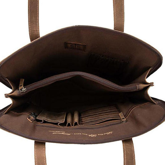Purses STS Cowhide Laptop Shopper STS35020