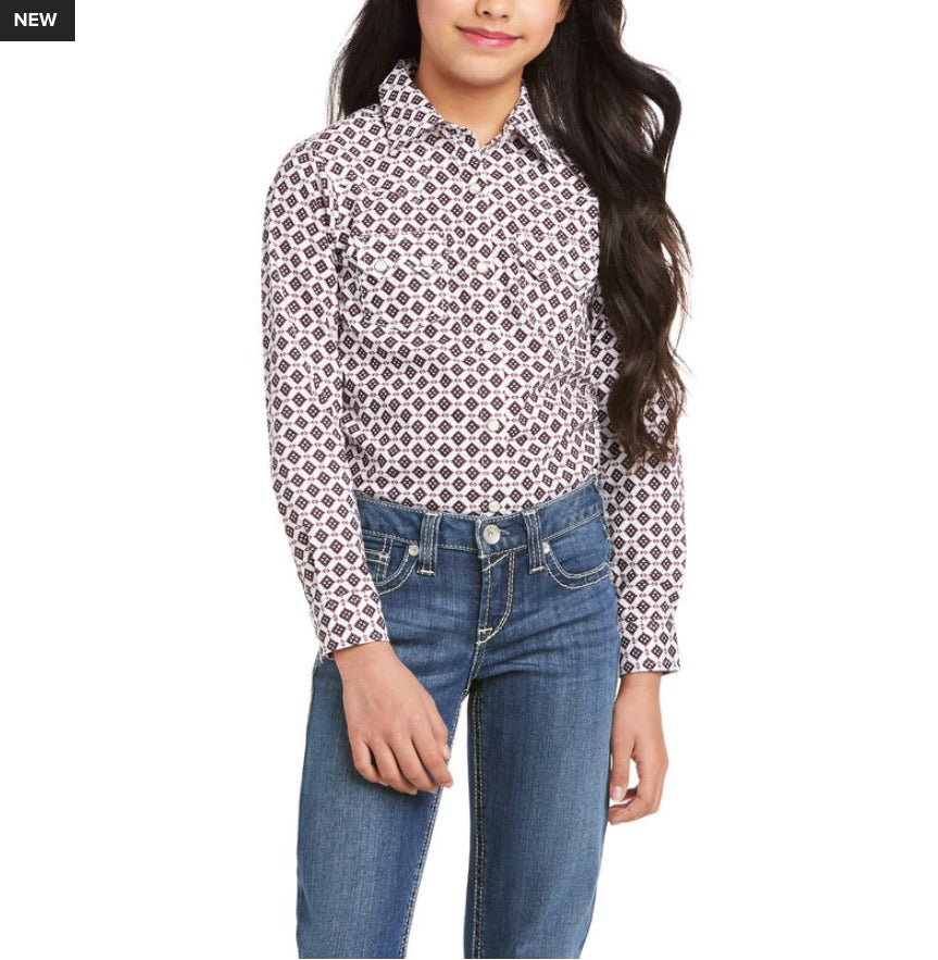 Shirts Kids Ariat REAL Mill Shirt 10036331
