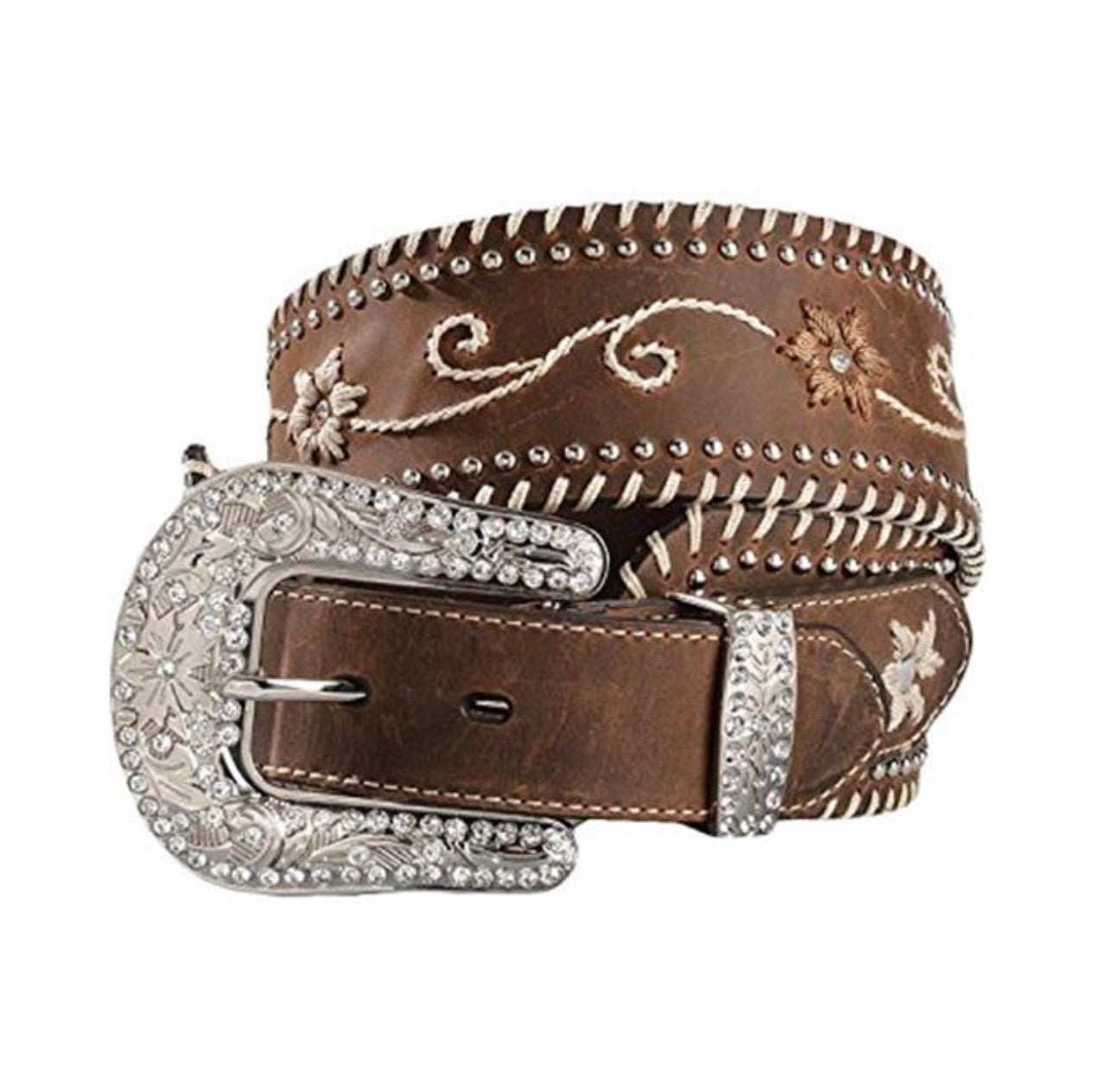 Belts Women’s Nocona Floral Stitched Belt N3415002