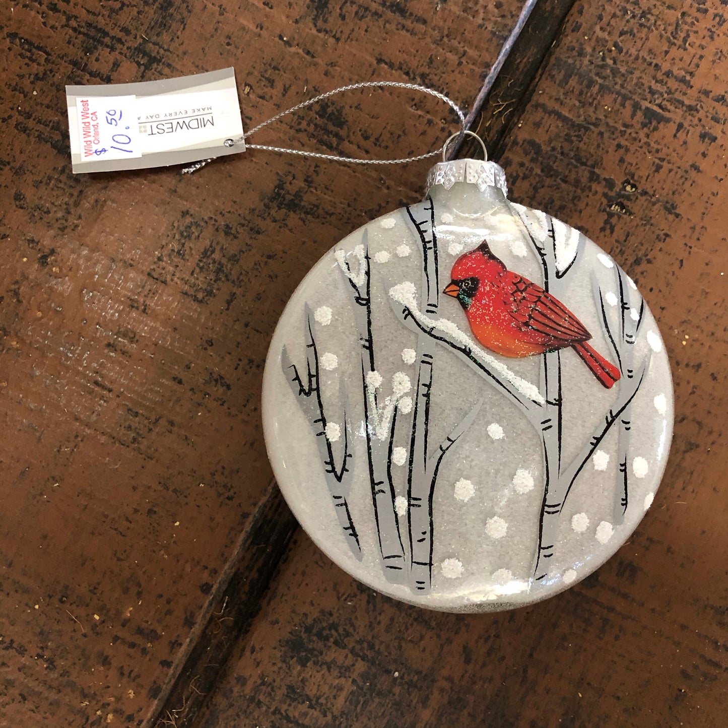 Giftware Cardinal Disk Ornament 121172