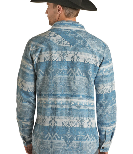 Outerwear Men’s Clearance no return ms Aztec Shirt Jacket