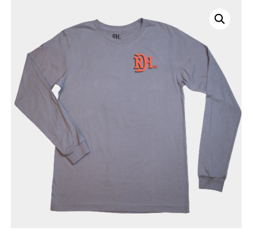 Shirts Men’s Red Dirt chips Long Sleeve T Shirt RDHC-T-34