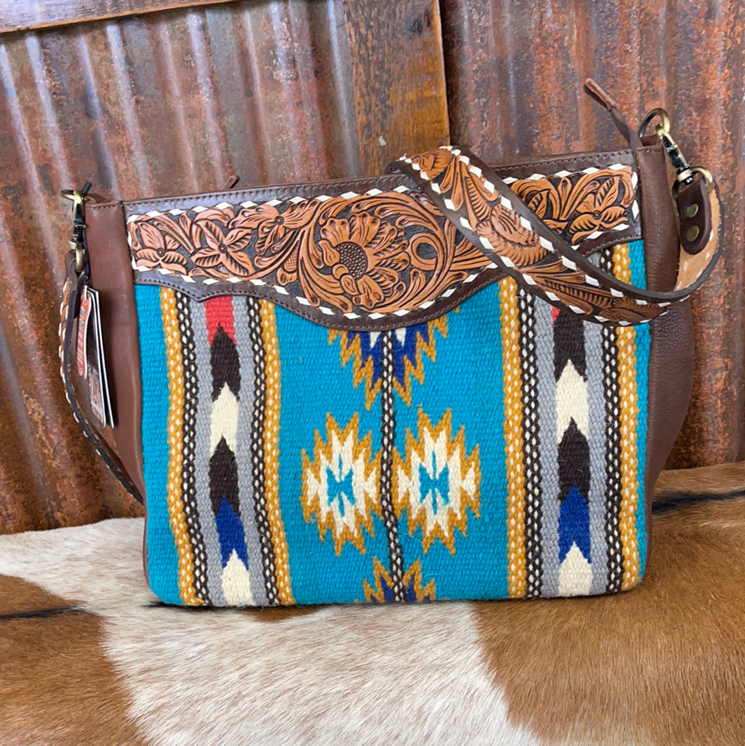 Purses American Darling Saddle Blanket Cross Body ADBGA201A