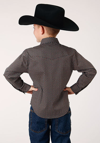 Shirts Boys Roper Geo pattern