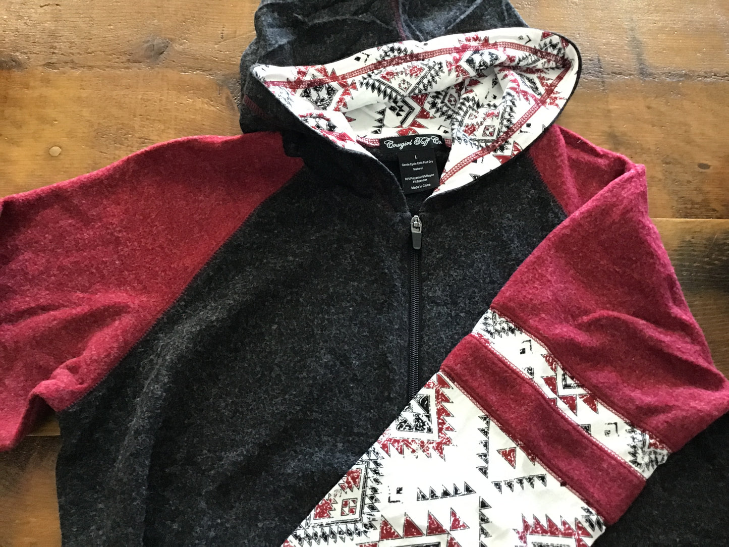Outerwear Women’s Cowgirl Tuff ZIP Up Hoodie H00632