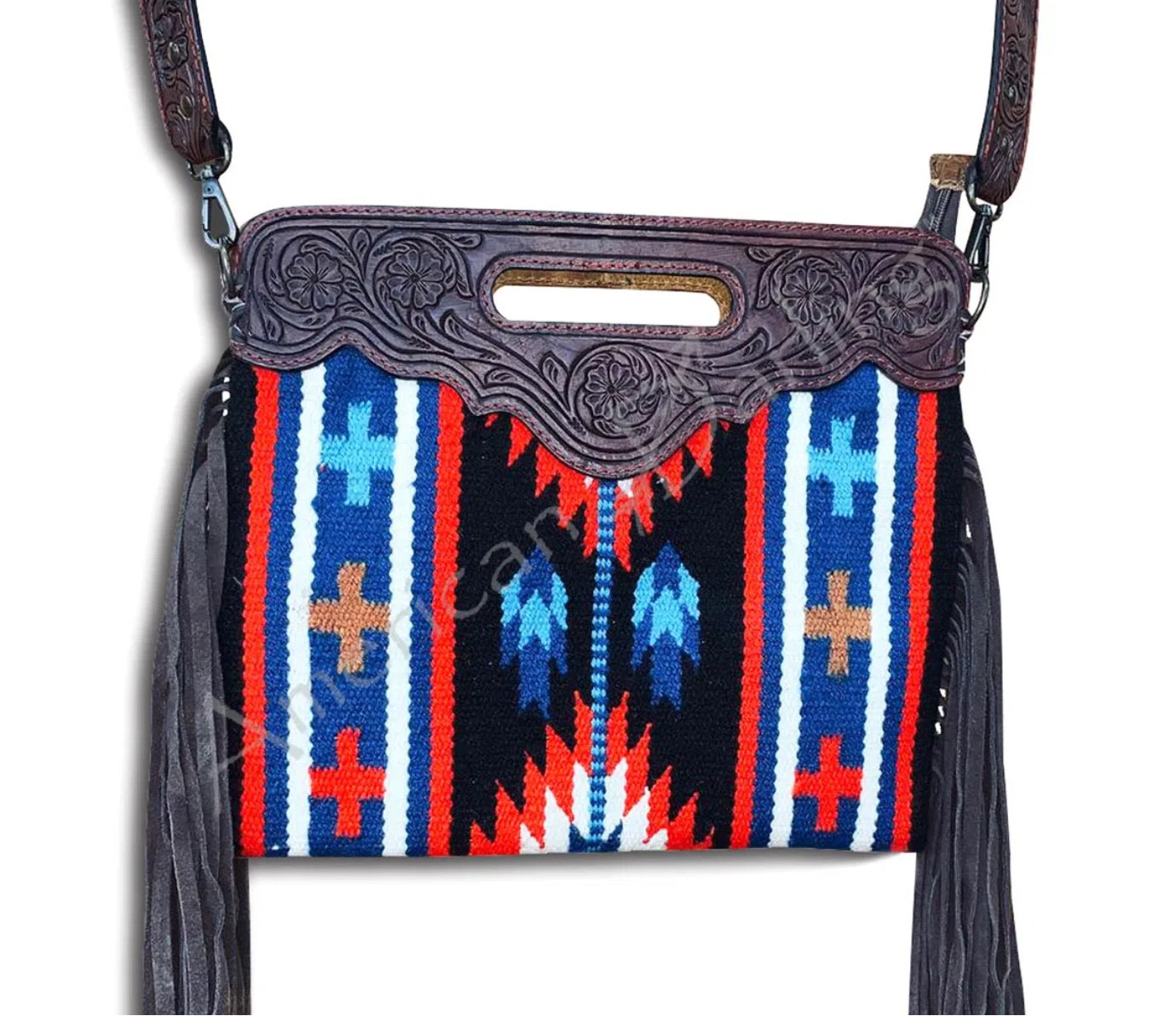Purses American Darling Dark Aztec Cross Body ADBG242