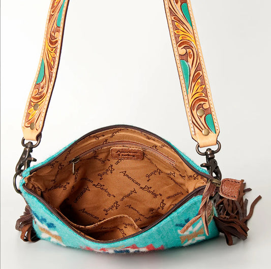 Purse’s American Darling Blue Aztec ABDG891