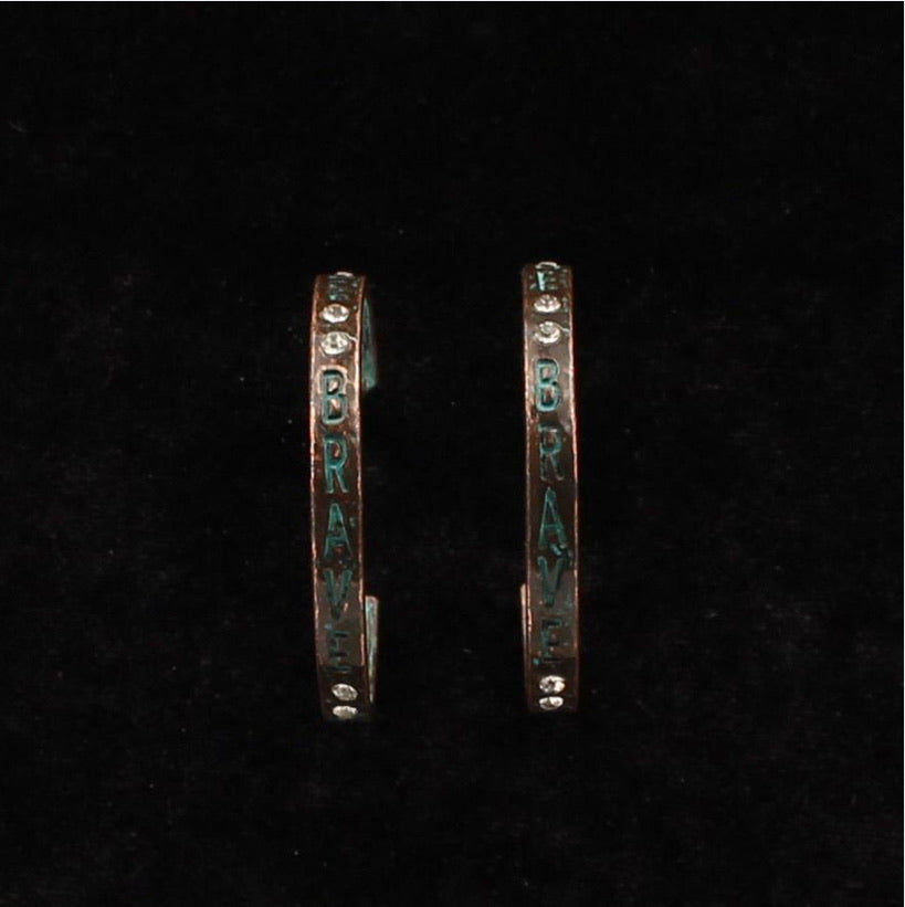Jewelry M&F Be Brave Earrings DE390PTCL1