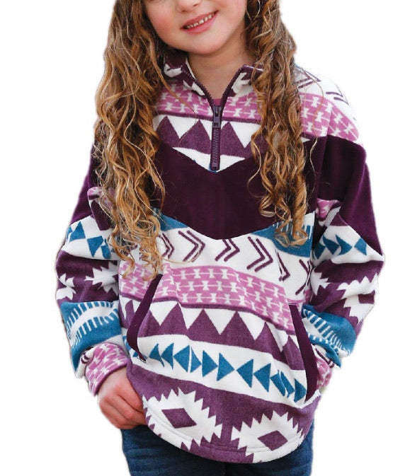 Shirts Girl’s Print Fleece Pullover CTW8640001
