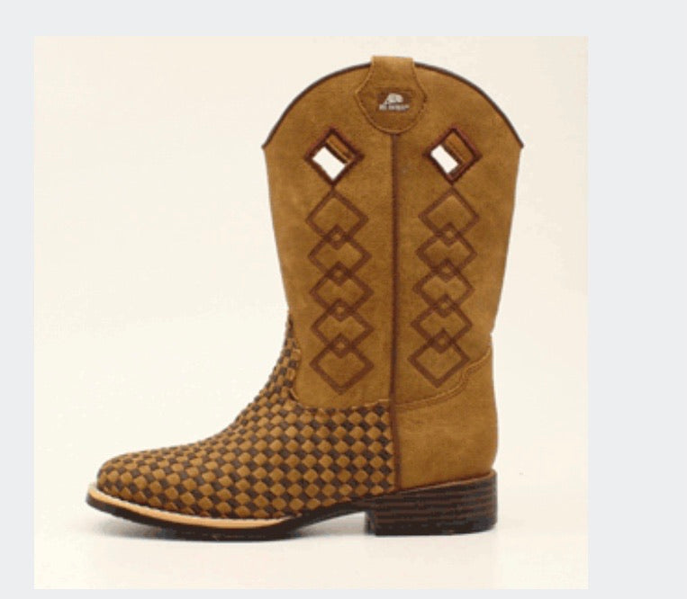 Boots Kids checked pattern Logan Boot 446000292 443000292