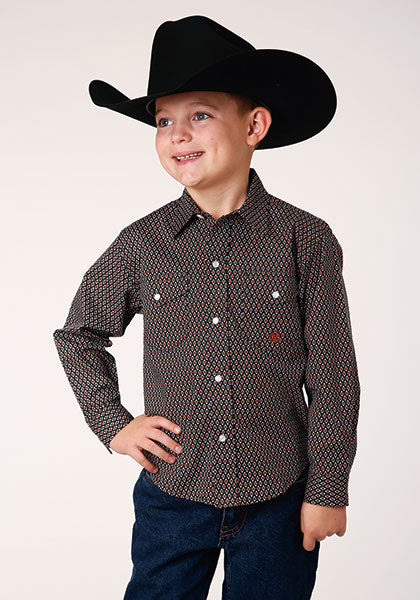 Shirts Boys Roper Geo pattern