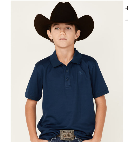 Boys shirts Two Colors Folkstone Gray and Skyfall Blue Kid’s