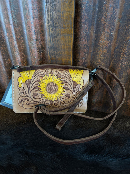 Purses American Darling Mustard Clutch/Purse ADBG554