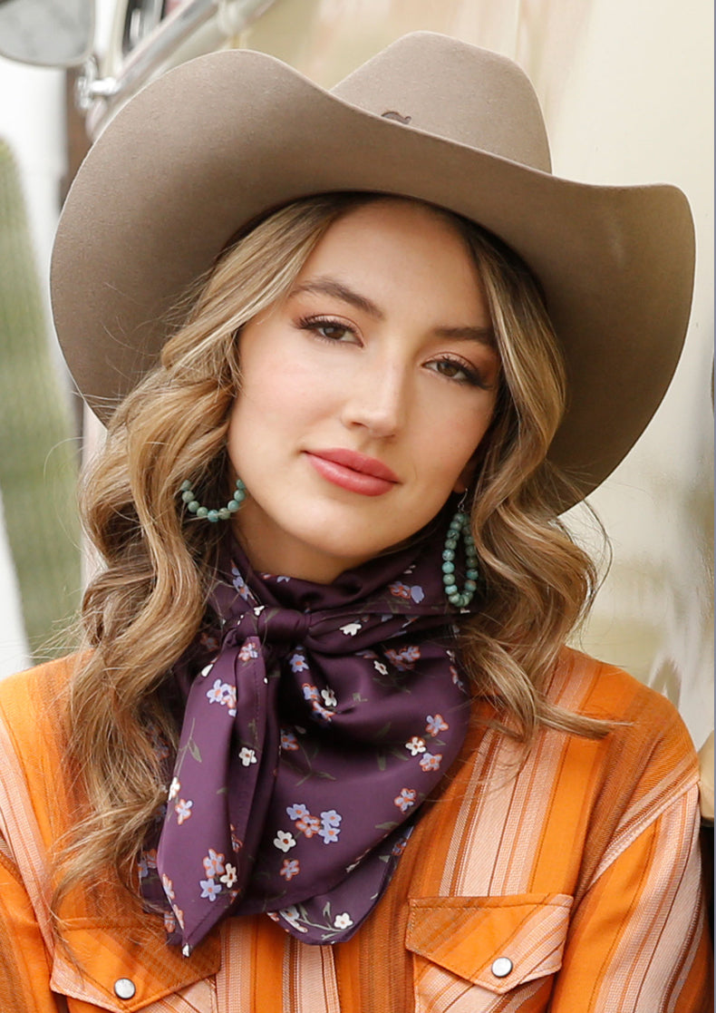 Wild Rag Cruel Purple Floral CXX7207017