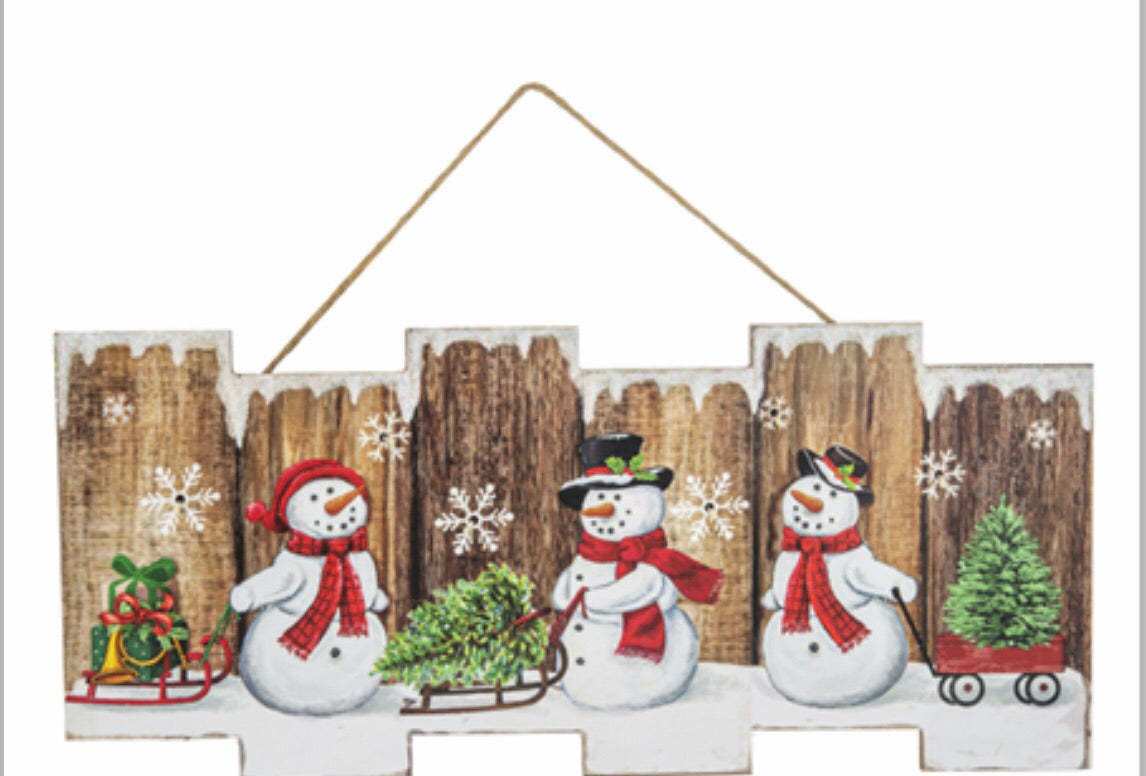 Giftware Christmas SNOWMAN-MDF EX27065