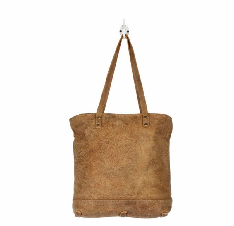 Purse Myra Bag HAZEL OPULENCE LEATHER AND HAIRON BAG S-1276