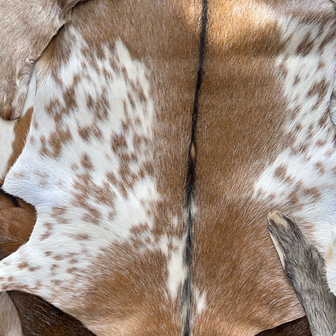 Cowhides BST/Cowhide Genuine Calfskin and Goat skins assorted colors