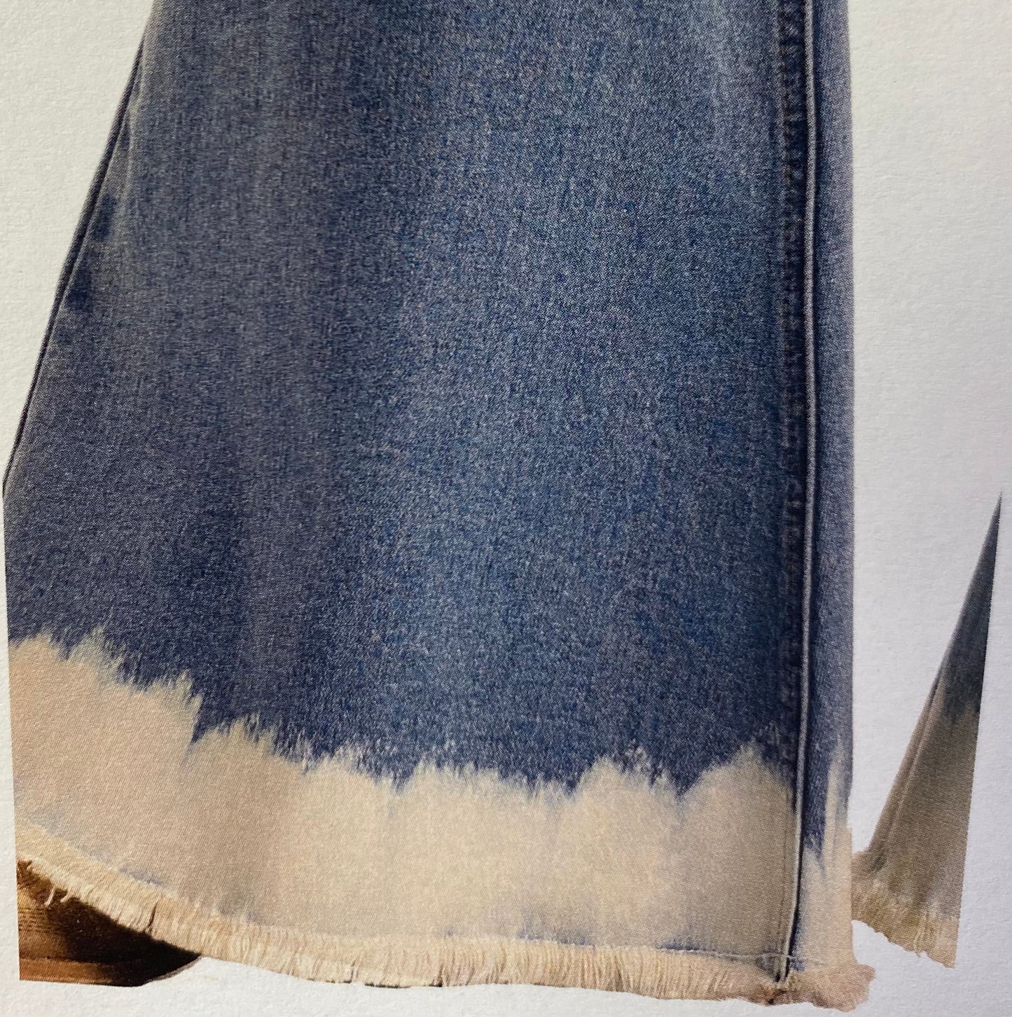 Women’s Bargain Button Bell High Rise Pull on Flare Jeans WPB3511