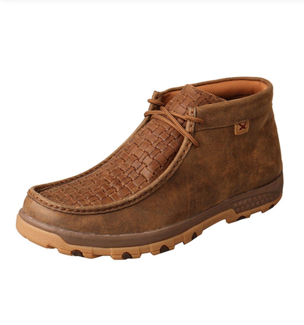 Shoes Men’s Chukka Driving Moc Bomber & Chocolate MXC0013