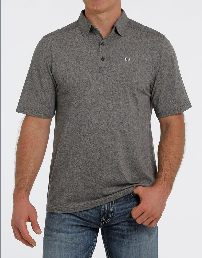 Shirts Men’s Cinch Arenaflex Polo Gray MTK1863016