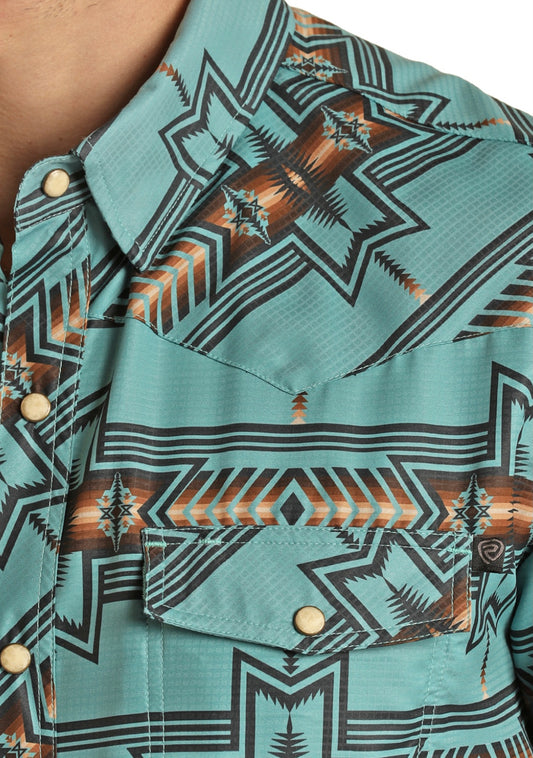 Shirt Men’s Aztec Panhandle RRMS1SR0QN