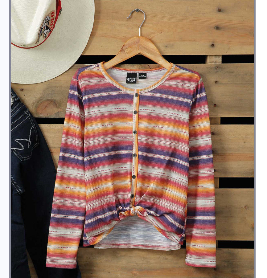 Shirts Kid’s Cruel Serape Long Sleeve CTK8460002