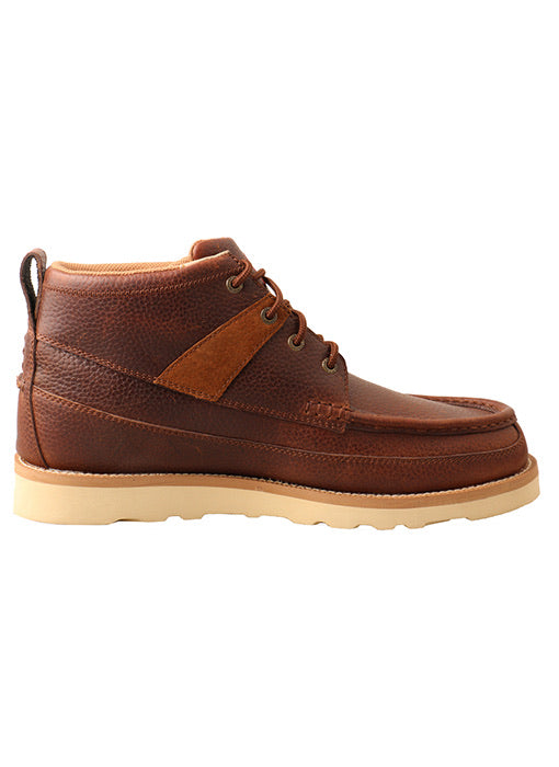 Shoes Men’s Twisted X Leather Active Crape Sole Lace up shoe Leather MCA0042