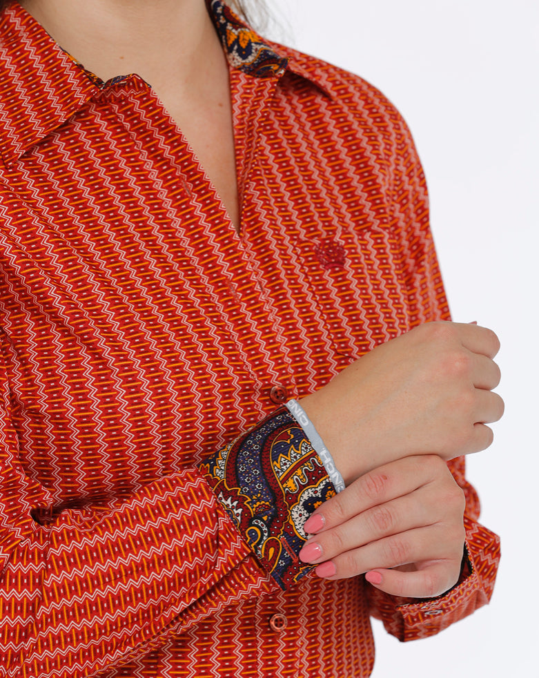 Shirts Women’s Cinch Orange MSW9164190