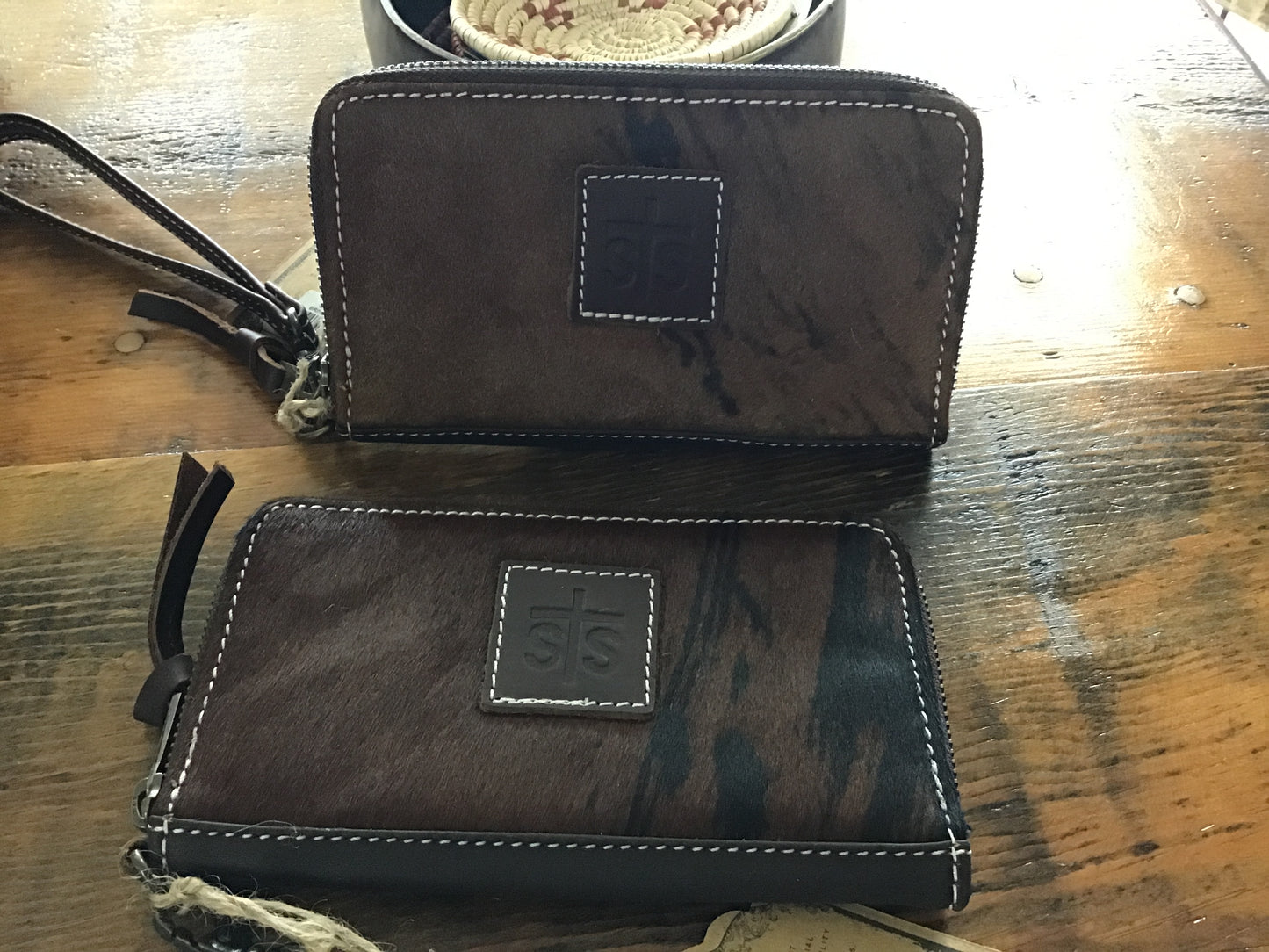 Purses Wallets STS Ranchwear 66379 Brindle Rosa Wallet