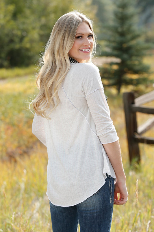 Women’s 3|4 sleeve tunic CTK7338001