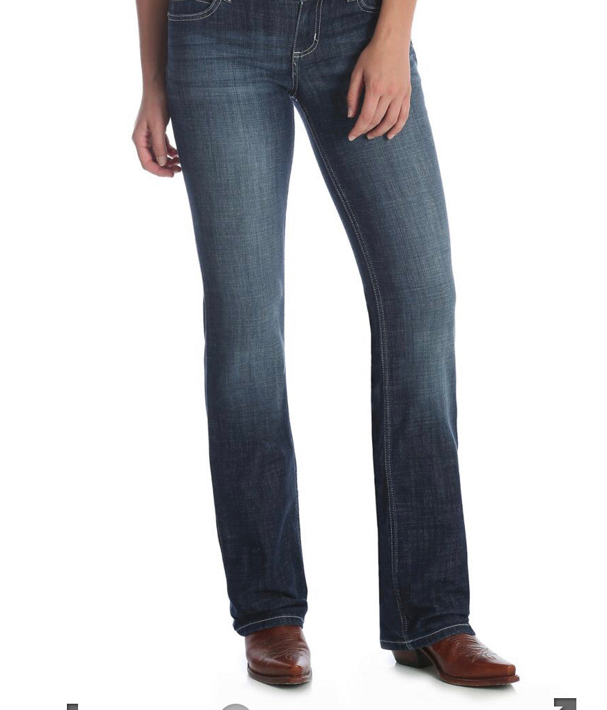 Jeans Women's Wrangler Midrise Bootcut 09MWZDO 1009MWZDO