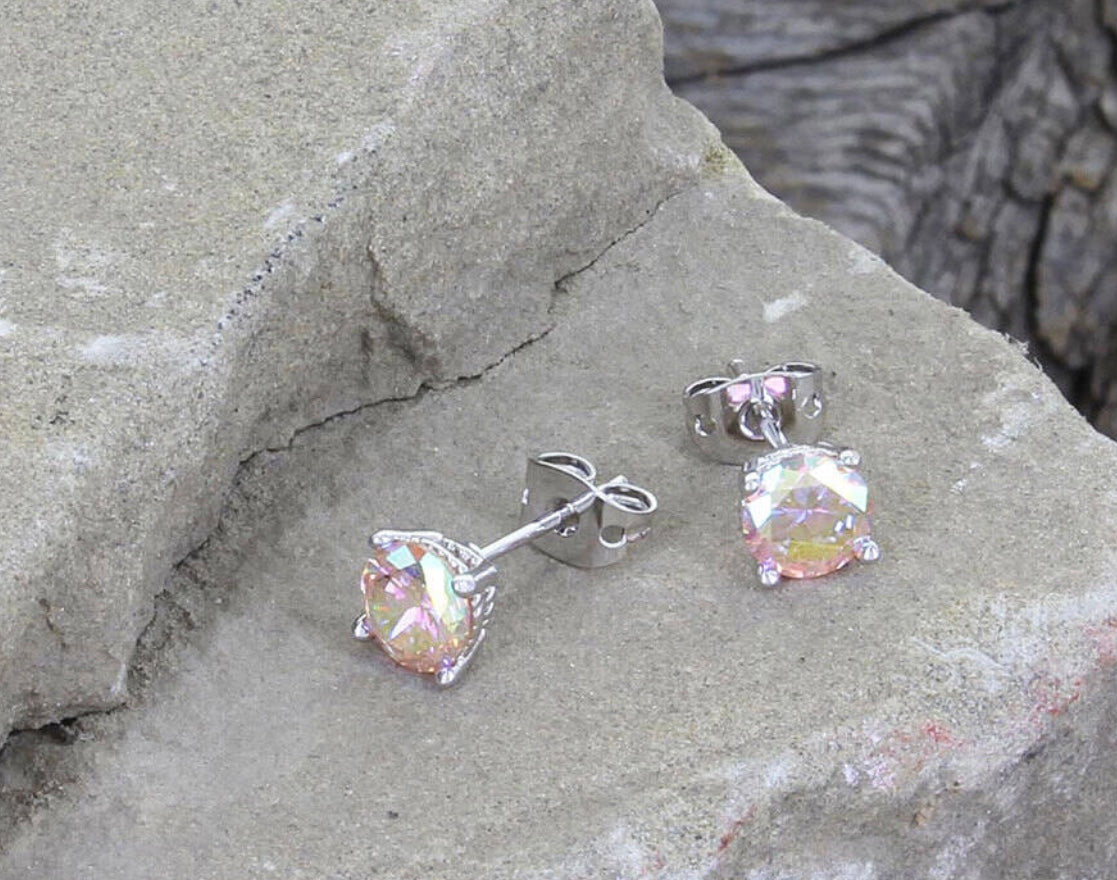 Jewelry Montana Silversmiths Champagne Stud Earrings ER3943