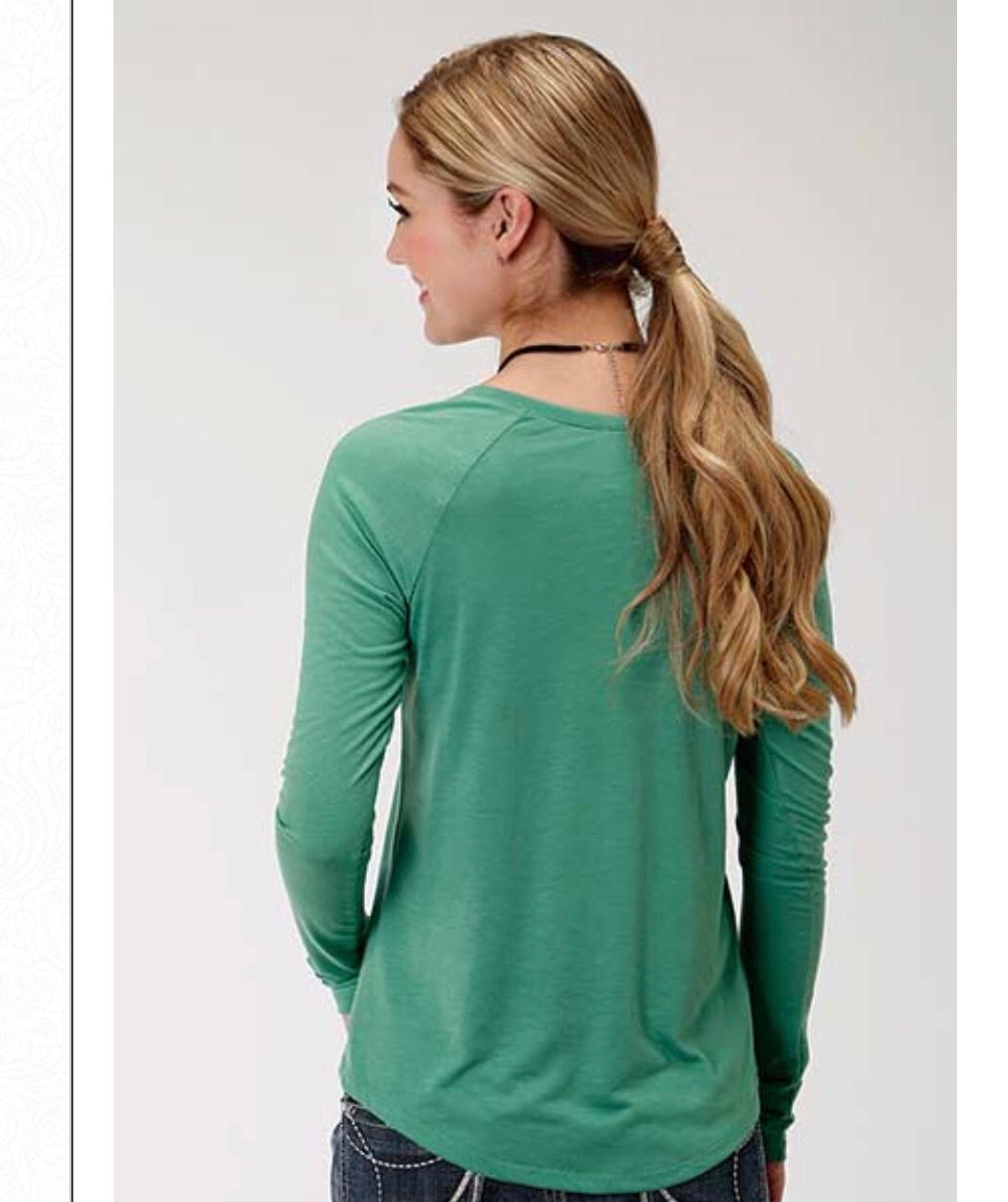 Shirts Women’s Roper Cactus scene 03-038-0513-6092