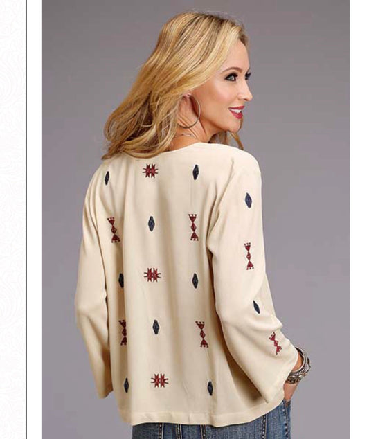 Shirts Women’s Stetson embroidered top 11-50-565-7007