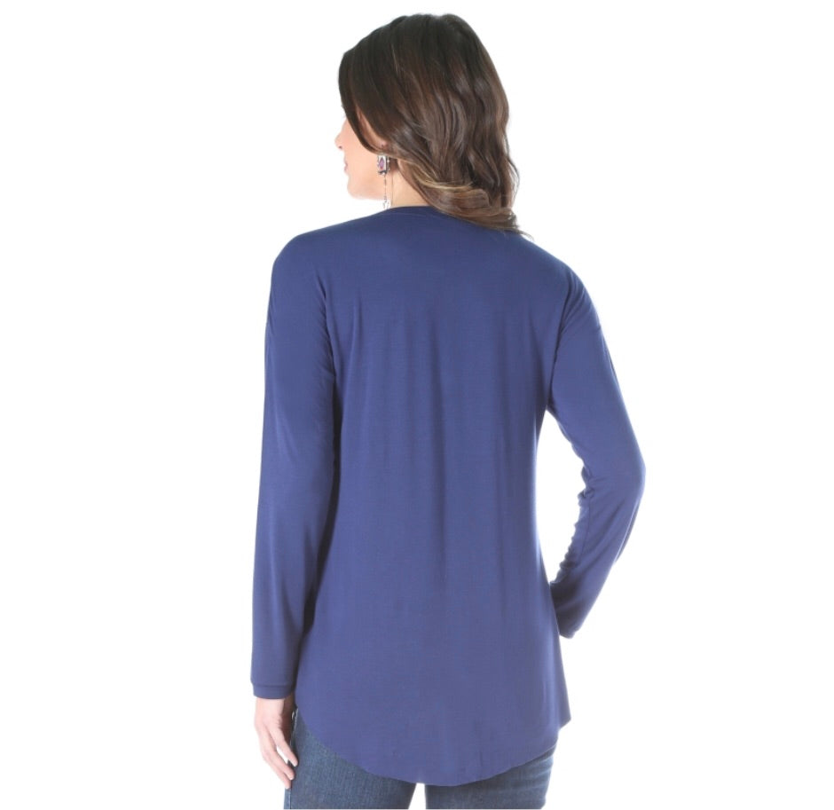 Shirts Women’s 3 button Long sleeve Tee