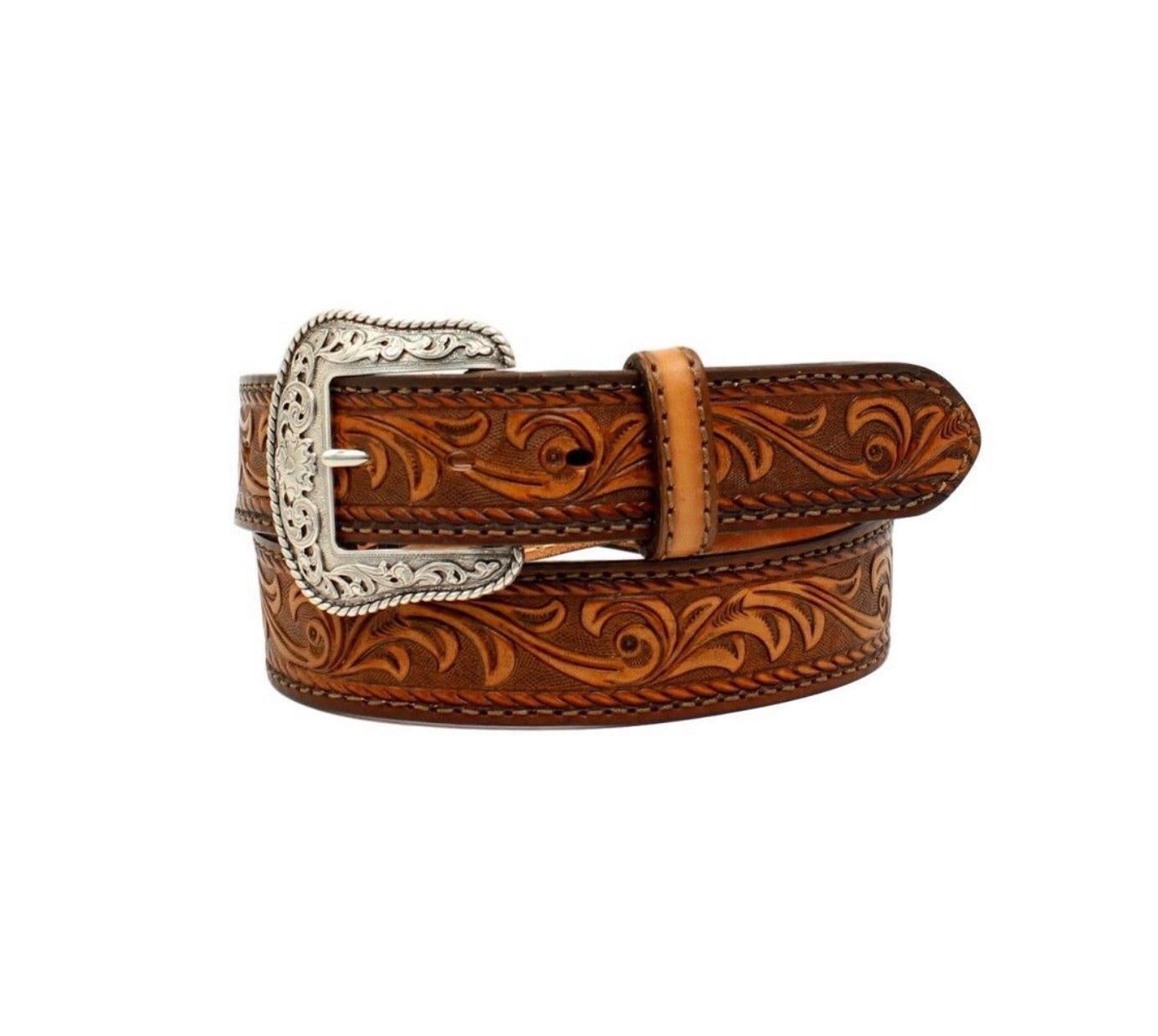 Belts Men’s Nocona tooled leather N2300137