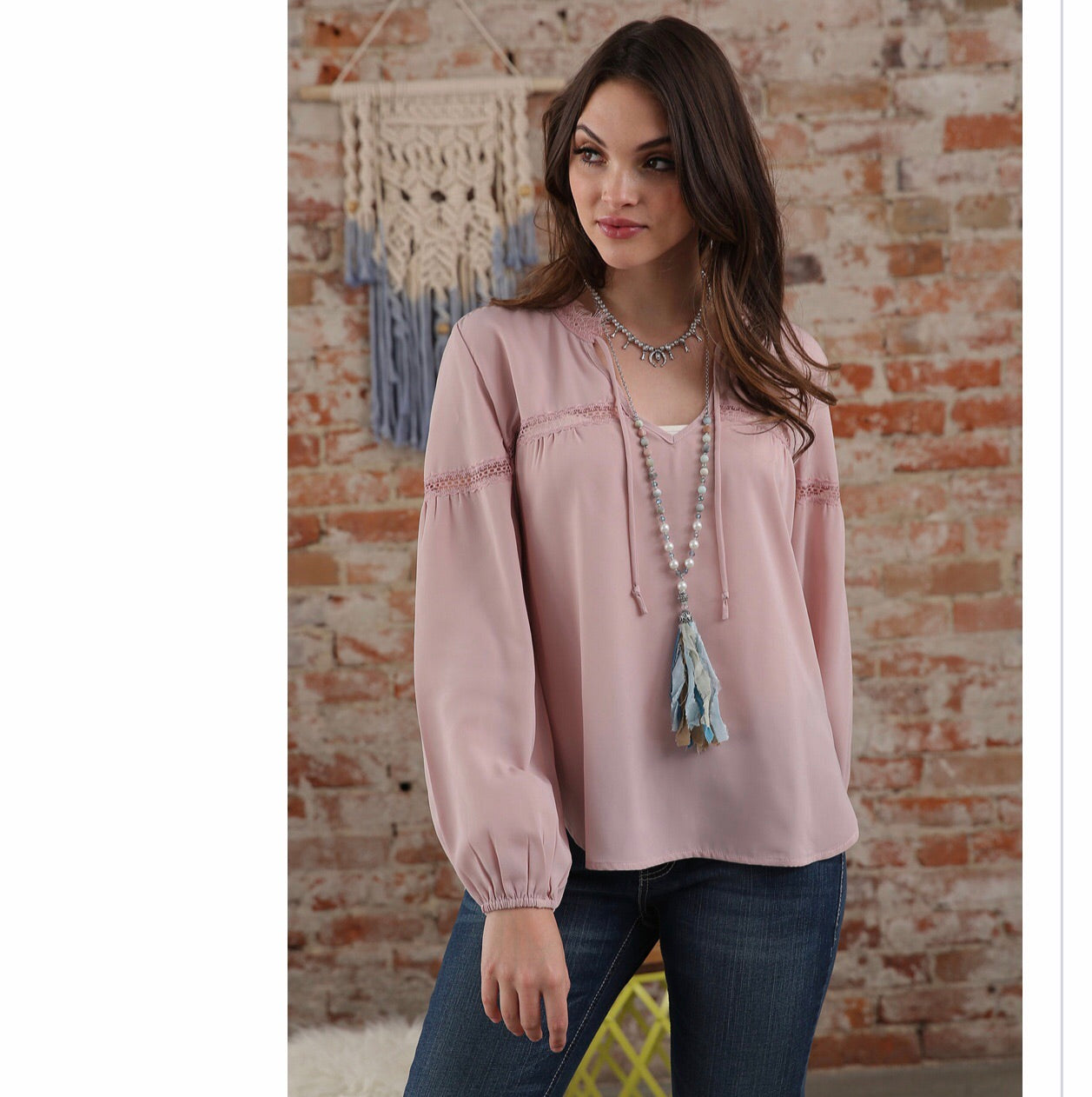 Shirts Women’s Cruel mauve top CTW721001